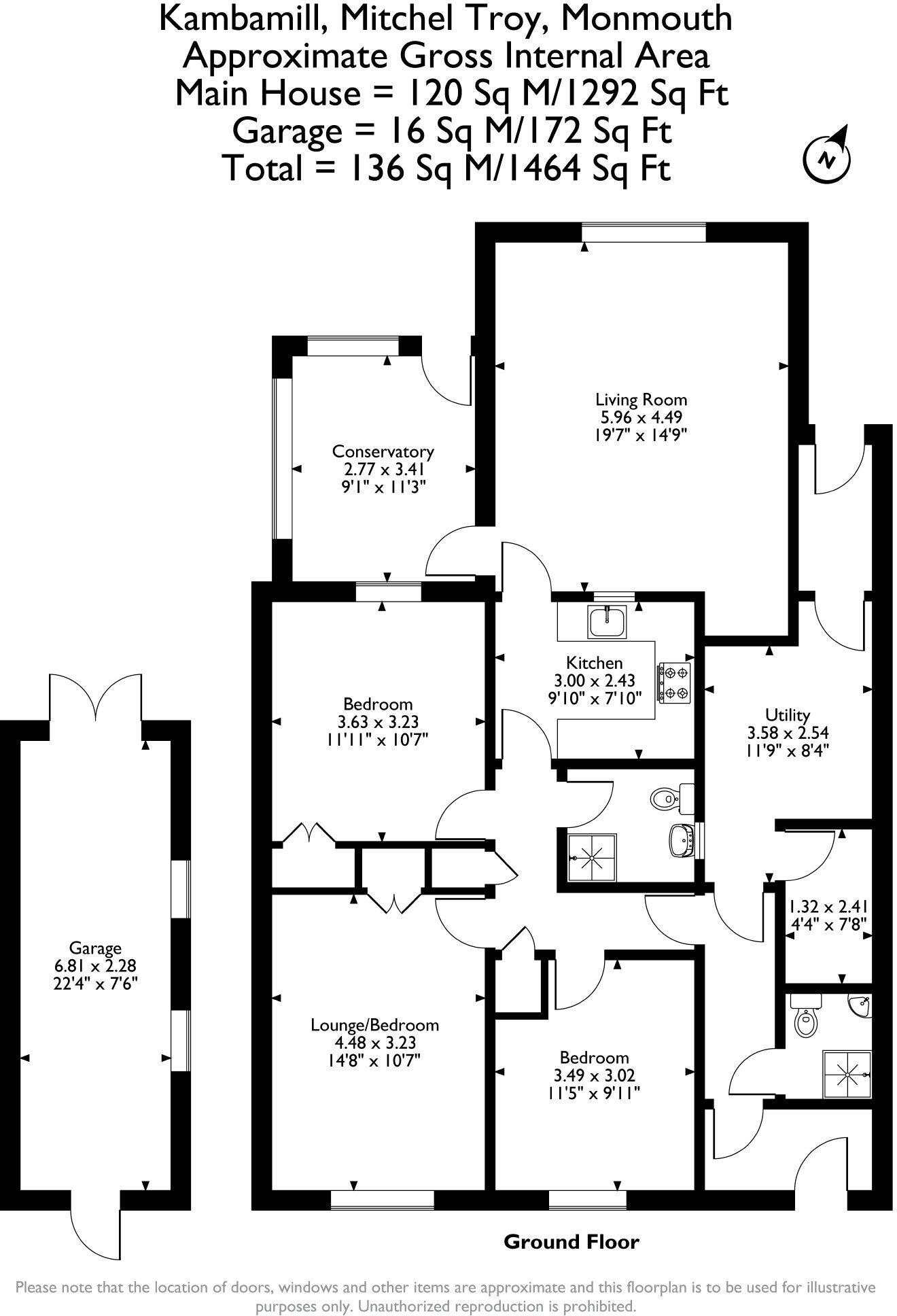 Mitchel Troy, Monmouth floorplan