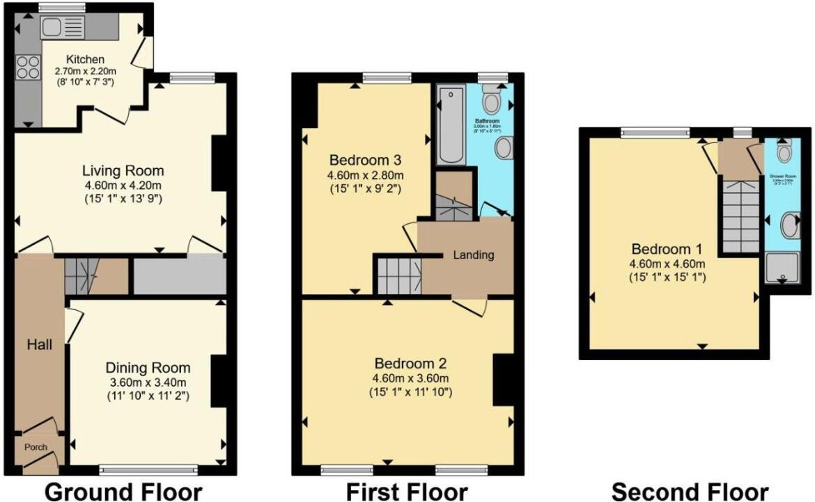 Norburn Road, Longishgt, Manchester, M13 floorplan