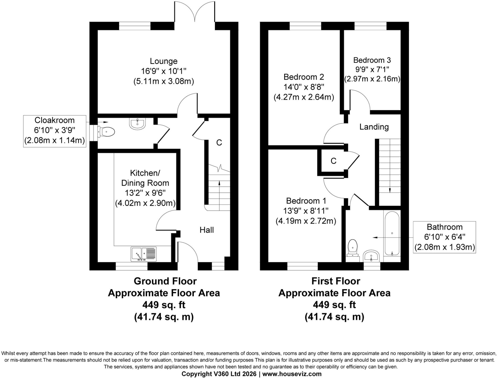 Nursery Gardens, Faversham, Kent floorplan