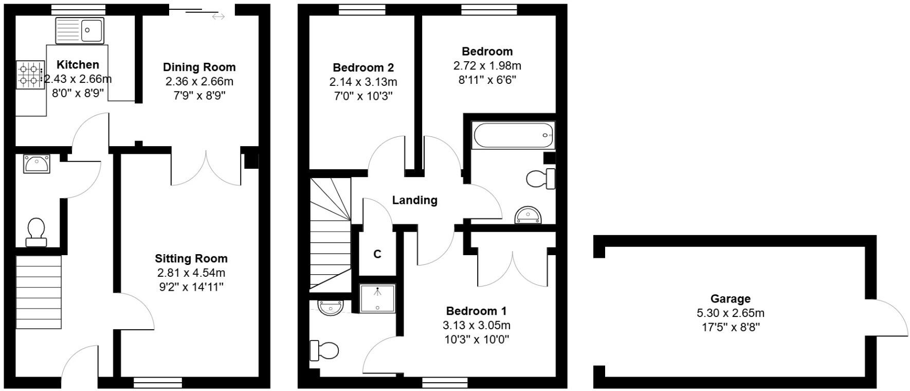 Owen Cole Close, Great Massingham floorplan