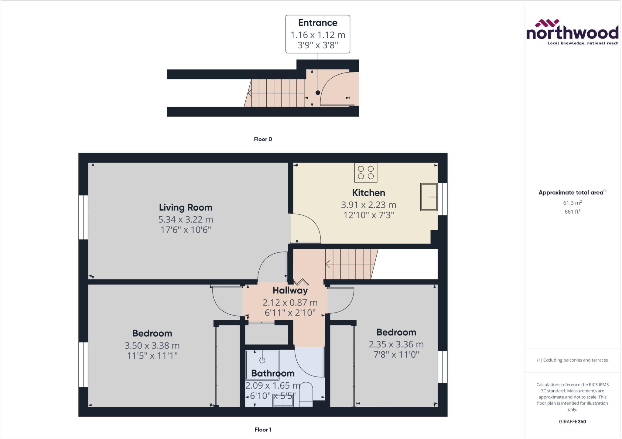 Rusper Road, Horsham, RH12 floorplan