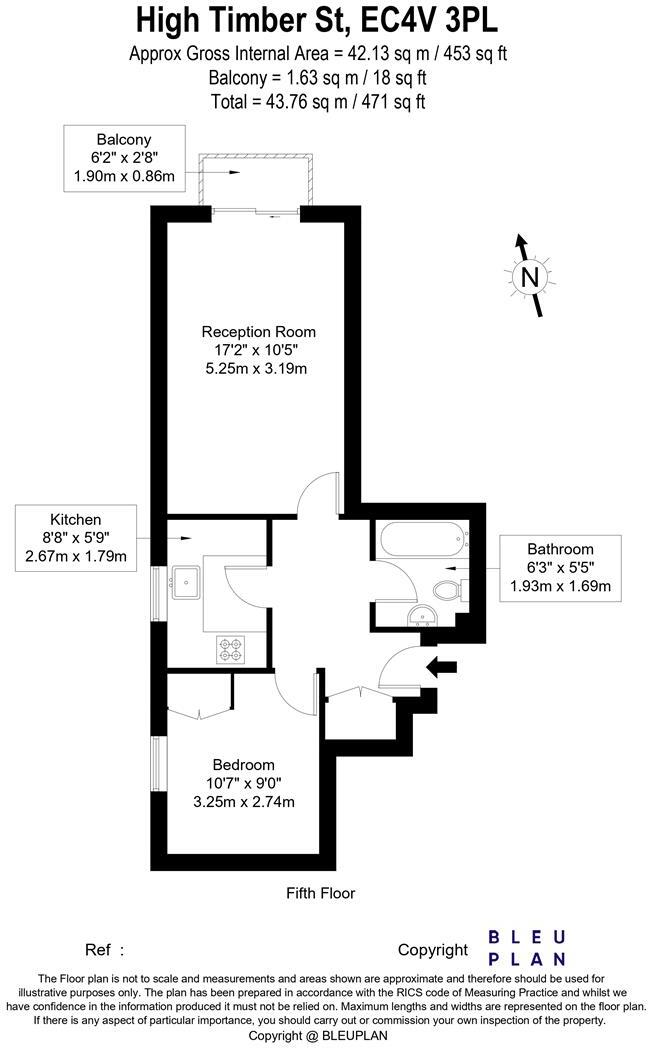 Globe View, High Timber Street, EC4V floorplan
