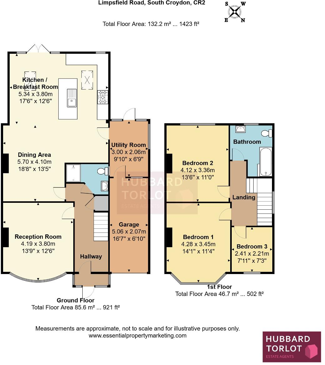 Limpsfield Road, South Croydon, CR2 9DD floorplan