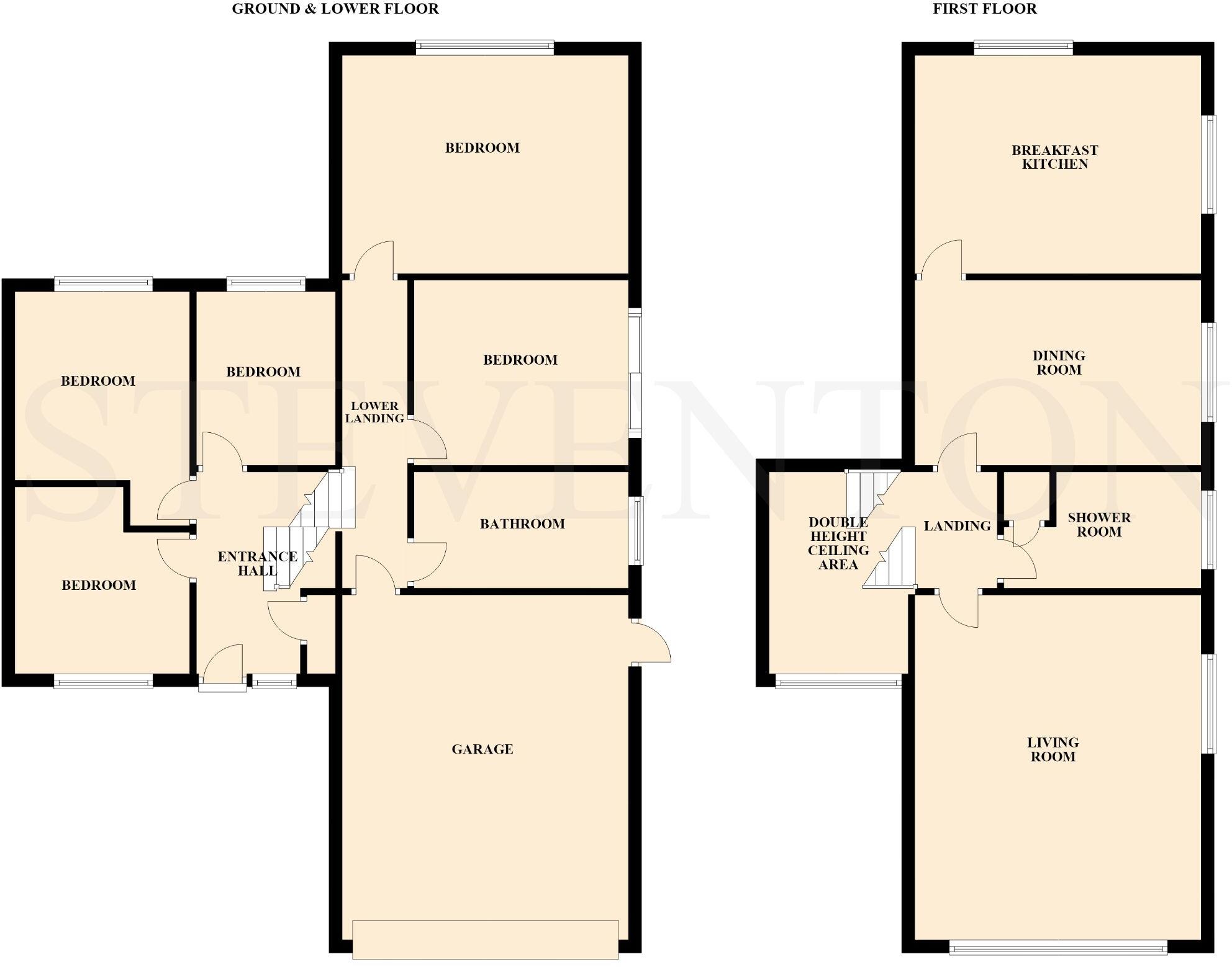 High Meadows, Compton, Wolverhampton, WV6 floorplan