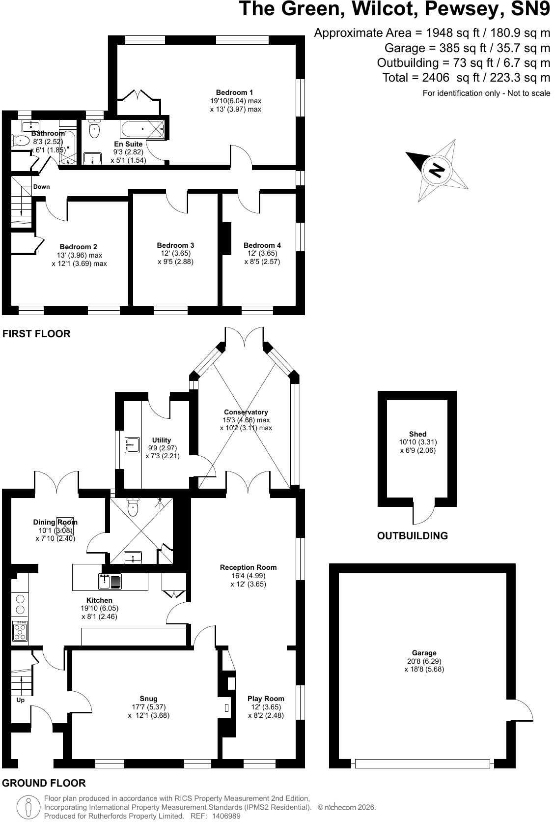 Wilcot, Pewsey, Wiltshire, SN9 floorplan