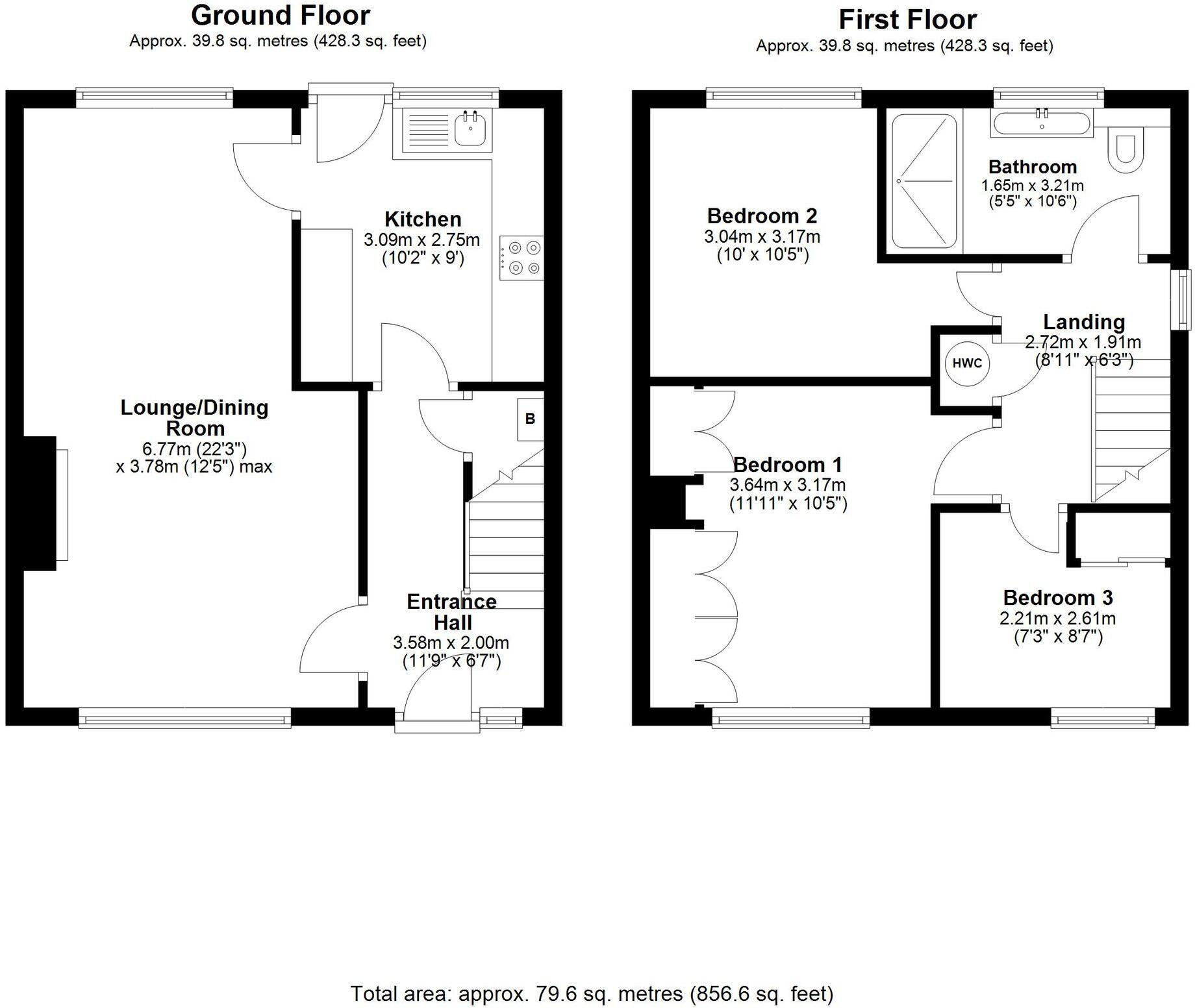 Highbank Road, Northwich, CW8 floorplan