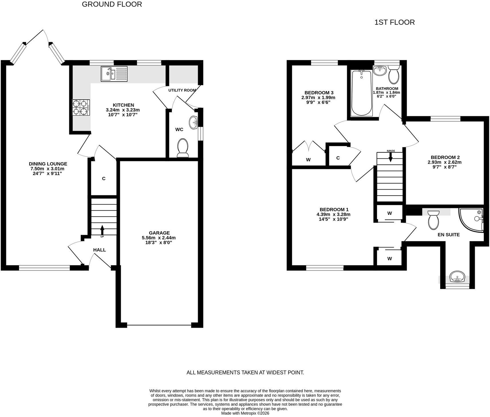3 Dundonald Court, Kilmarnock, KA3 6FL floorplan