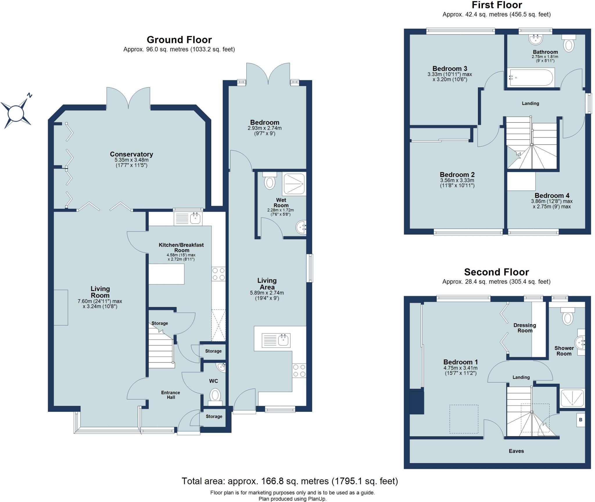 Hopground Close, St. Albans, Hertfordshire, AL1 floorplan