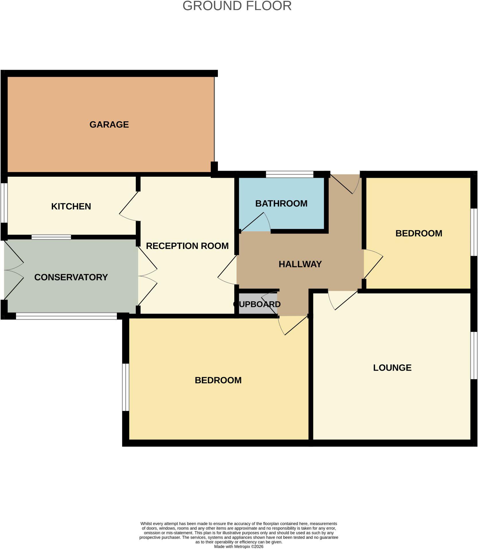 Rothbury Road, Newton Hall, DH1 floorplan