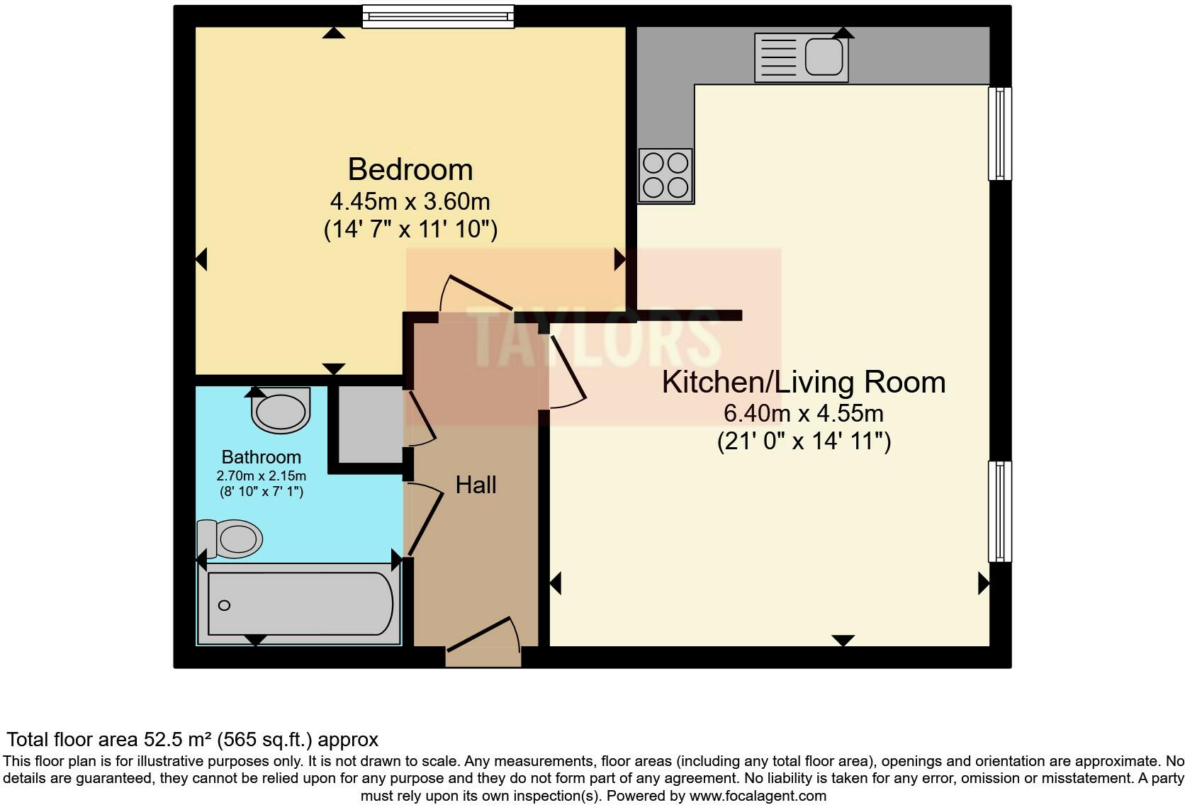 384, Fen Street, Brooklands, Milton Keynes, Buckinghamshire, MK10 floorplan