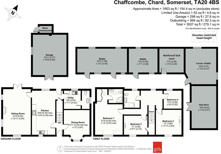 Chaffcombe, Chard, Somerset, TA20 floorplan