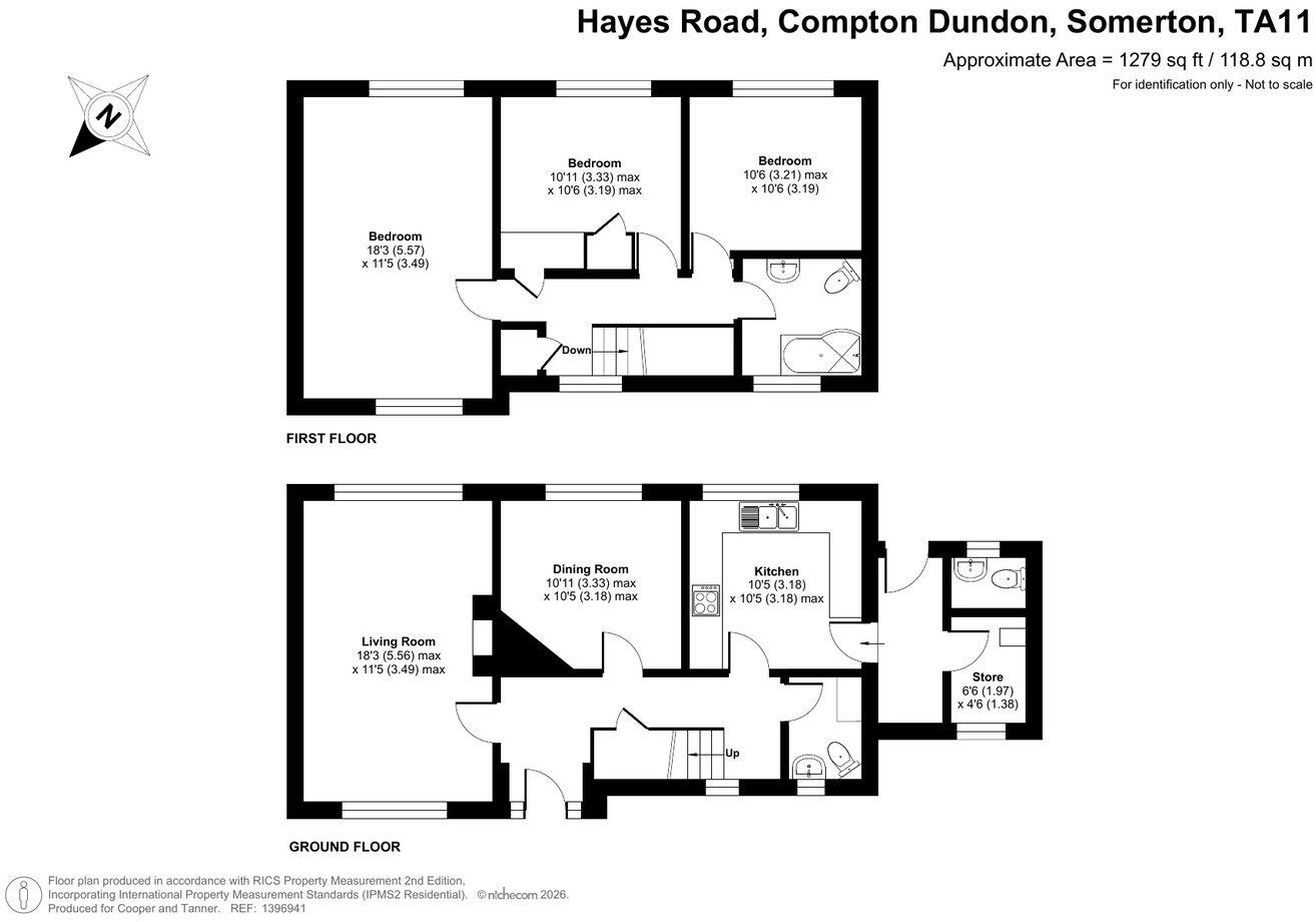 Hayes Road, Compton Dundon, TA11 floorplan
