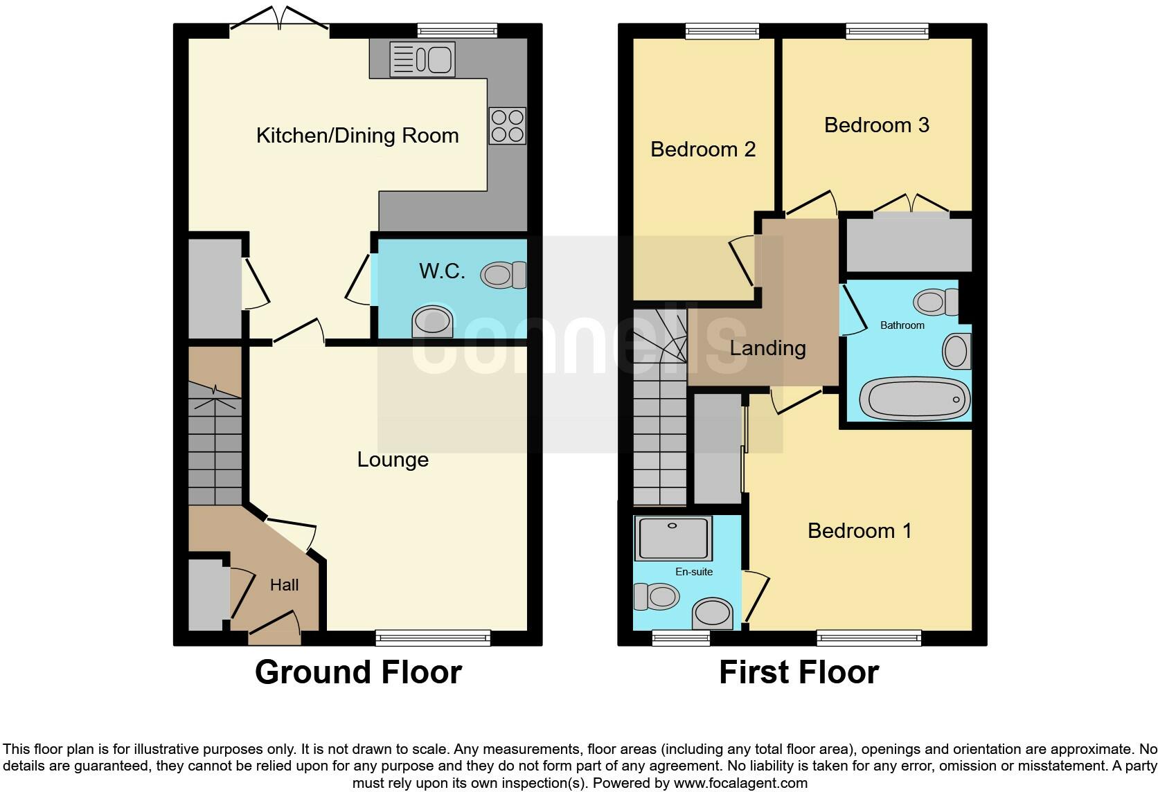 Penry Road, Exeter floorplan