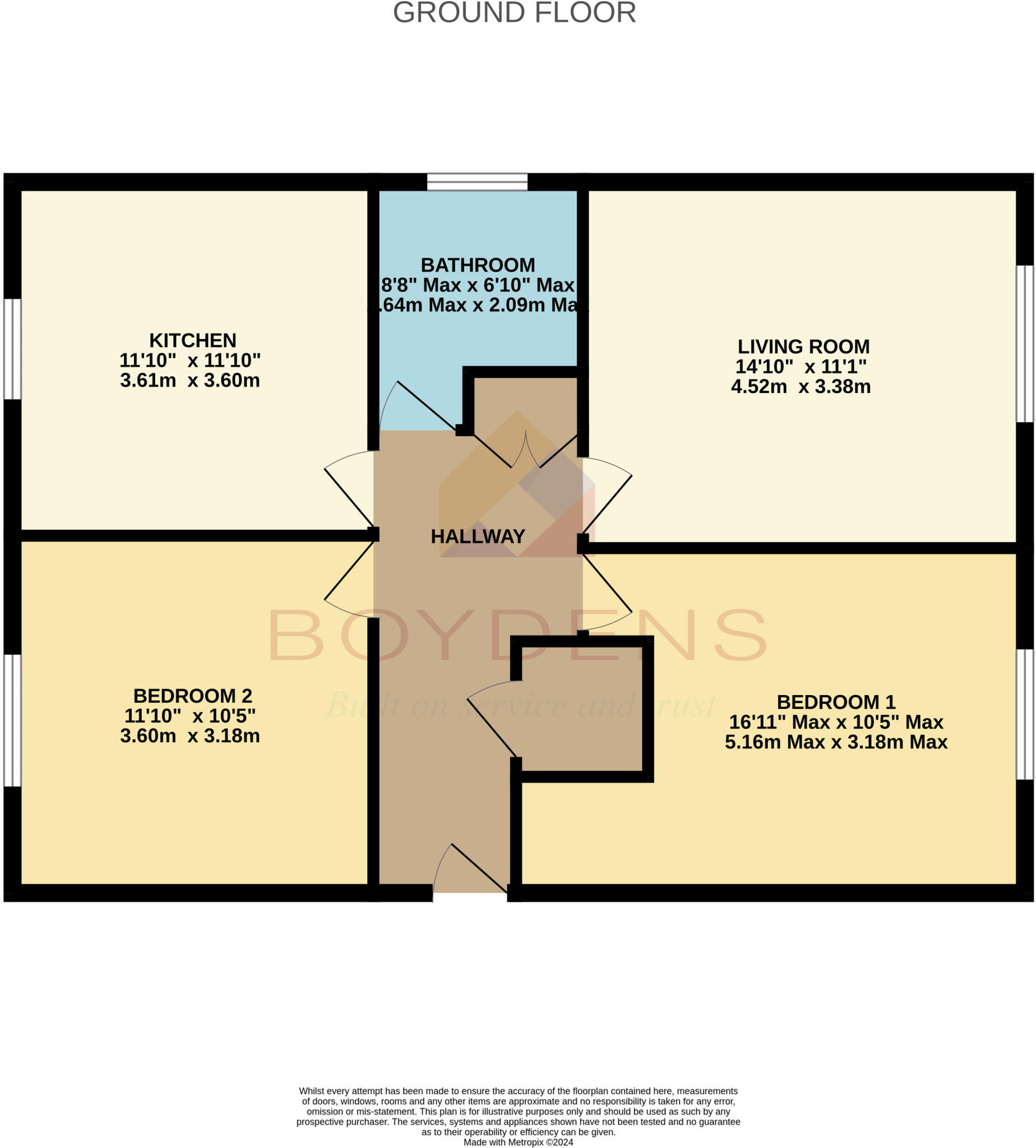 The Dorlings, Walton On The Naze floorplan