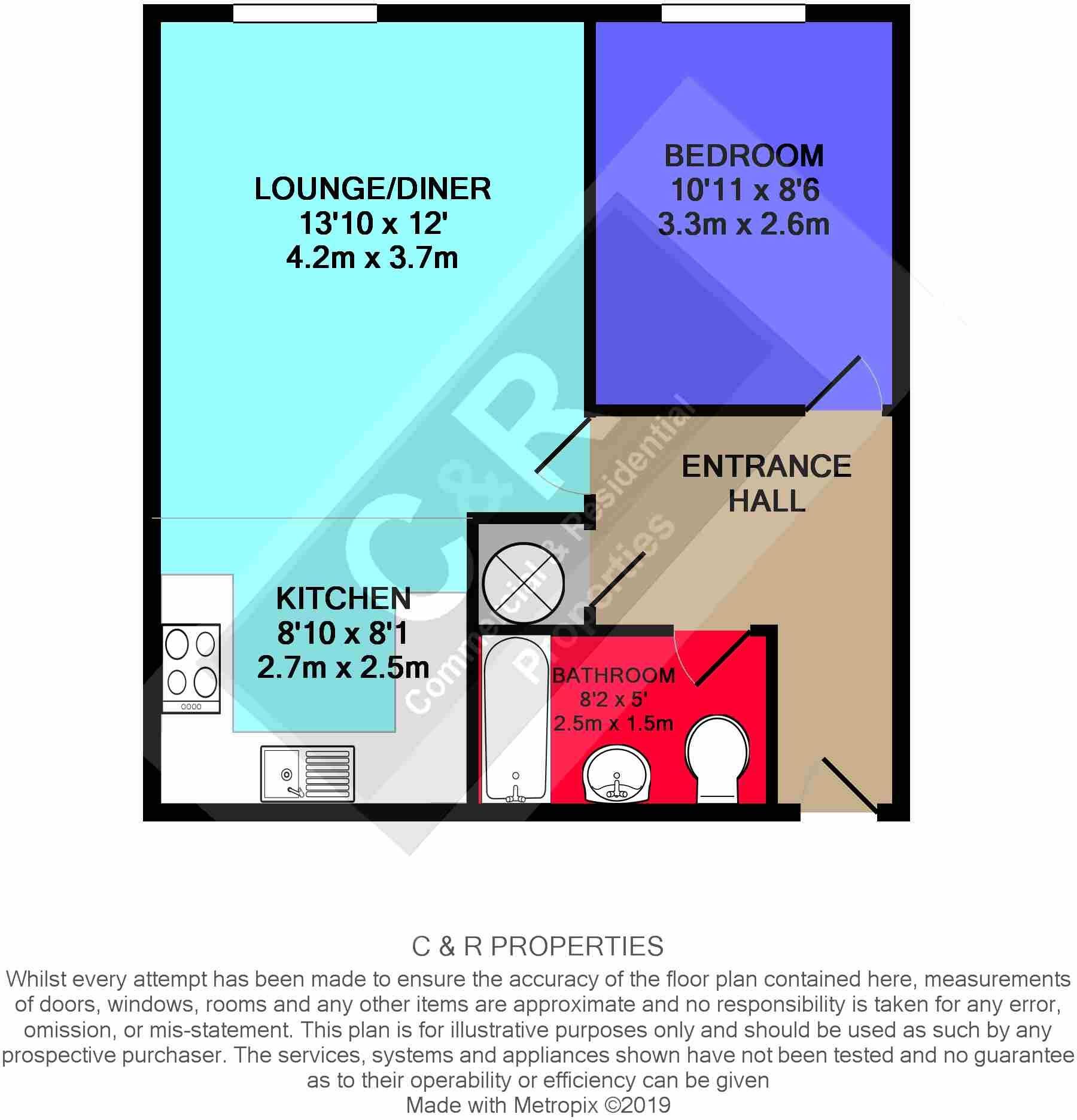 Akhtar House, 131/135 Oxford Road, Manchester. M1 7DY floorplan