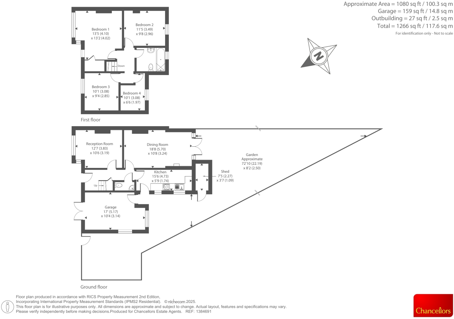 Southern Road, Thame floorplan