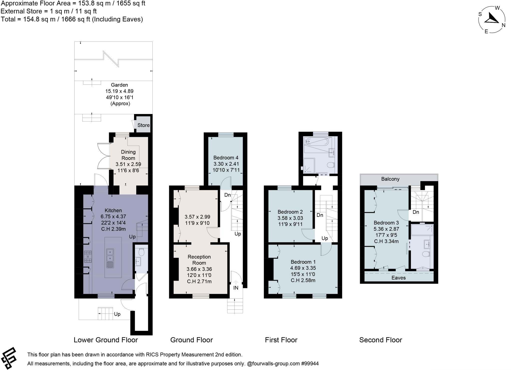 Ellesmere Road, London, E3 floorplan