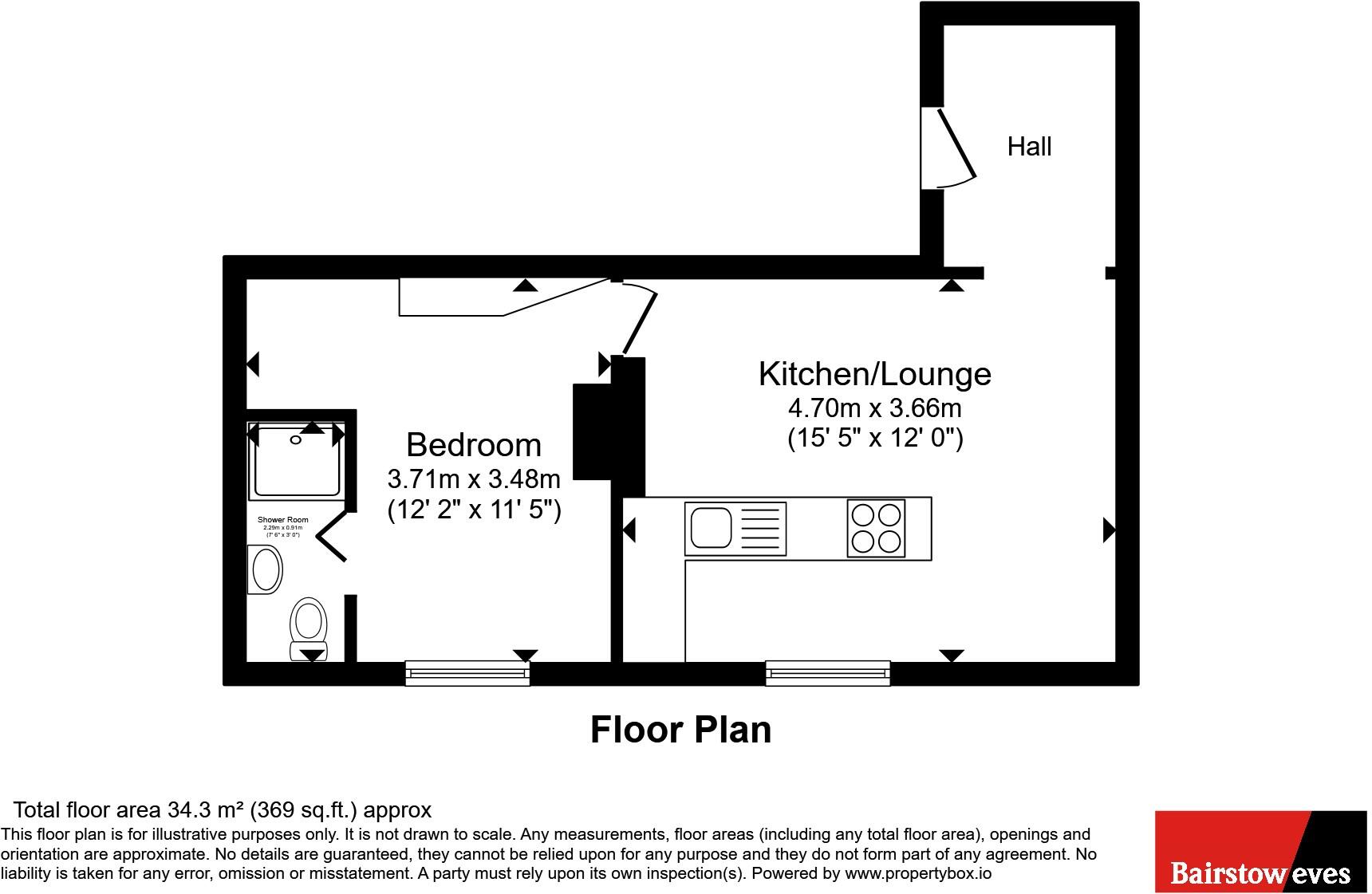 Cannock Road, Hednesford, Cannock, Staffordshire, WS12 floorplan