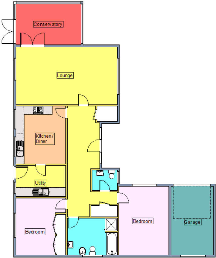 High Road, Trimley St. Martin floorplan