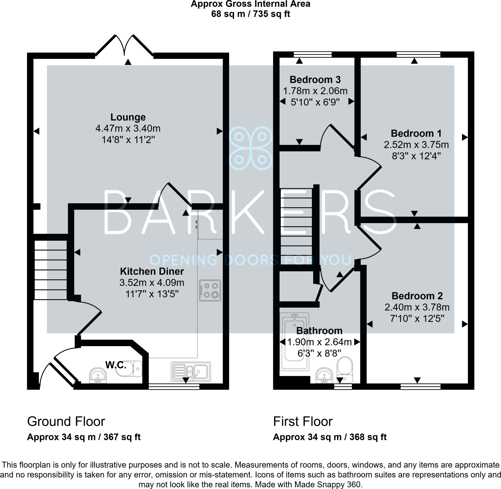 Lowood Lane, Birstall, Batley floorplan