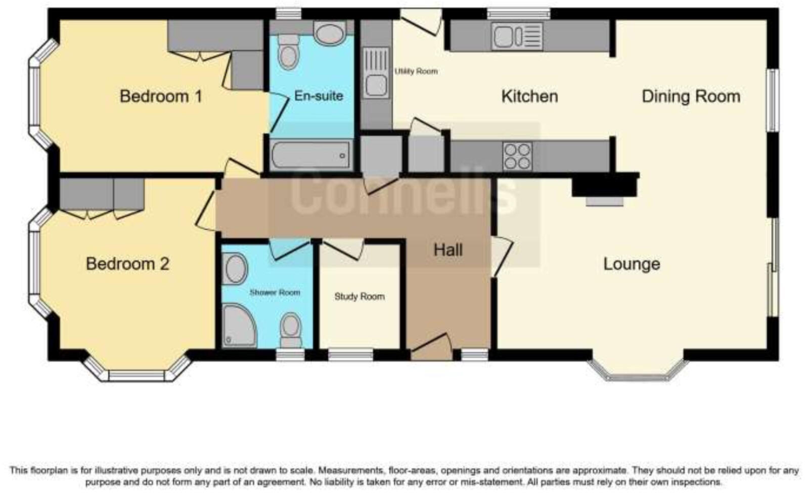 Half Moon Lane, Pepperstock, Luton floorplan