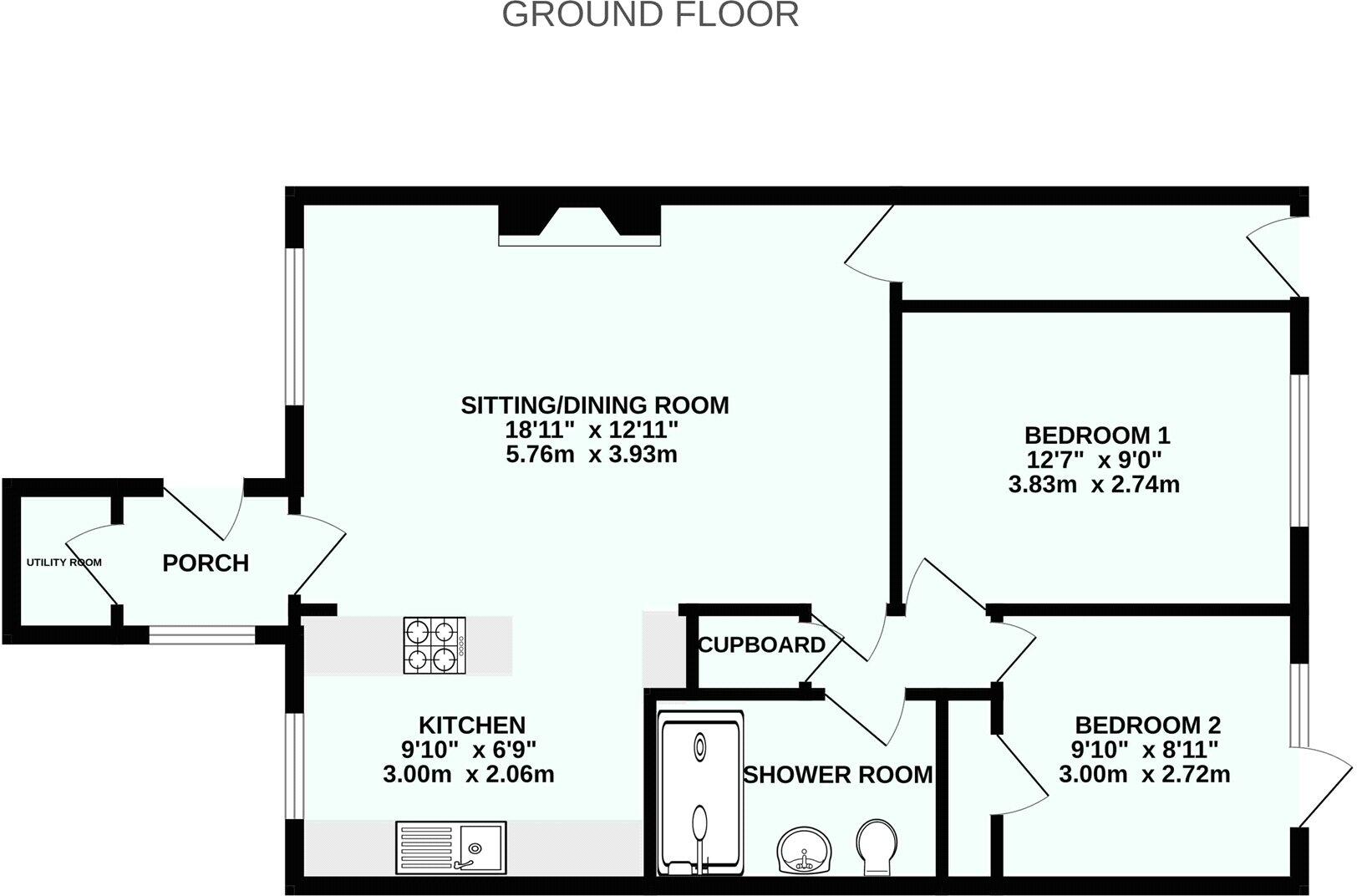 Marina Close, Brixham, Devon floorplan