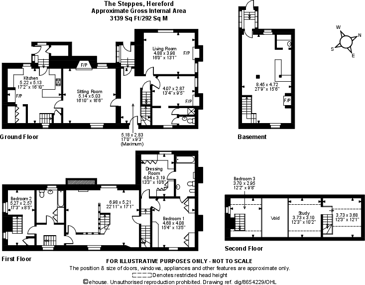 The Steppes, The Stonehouse, Ullingswick, Herefordshire floorplan
