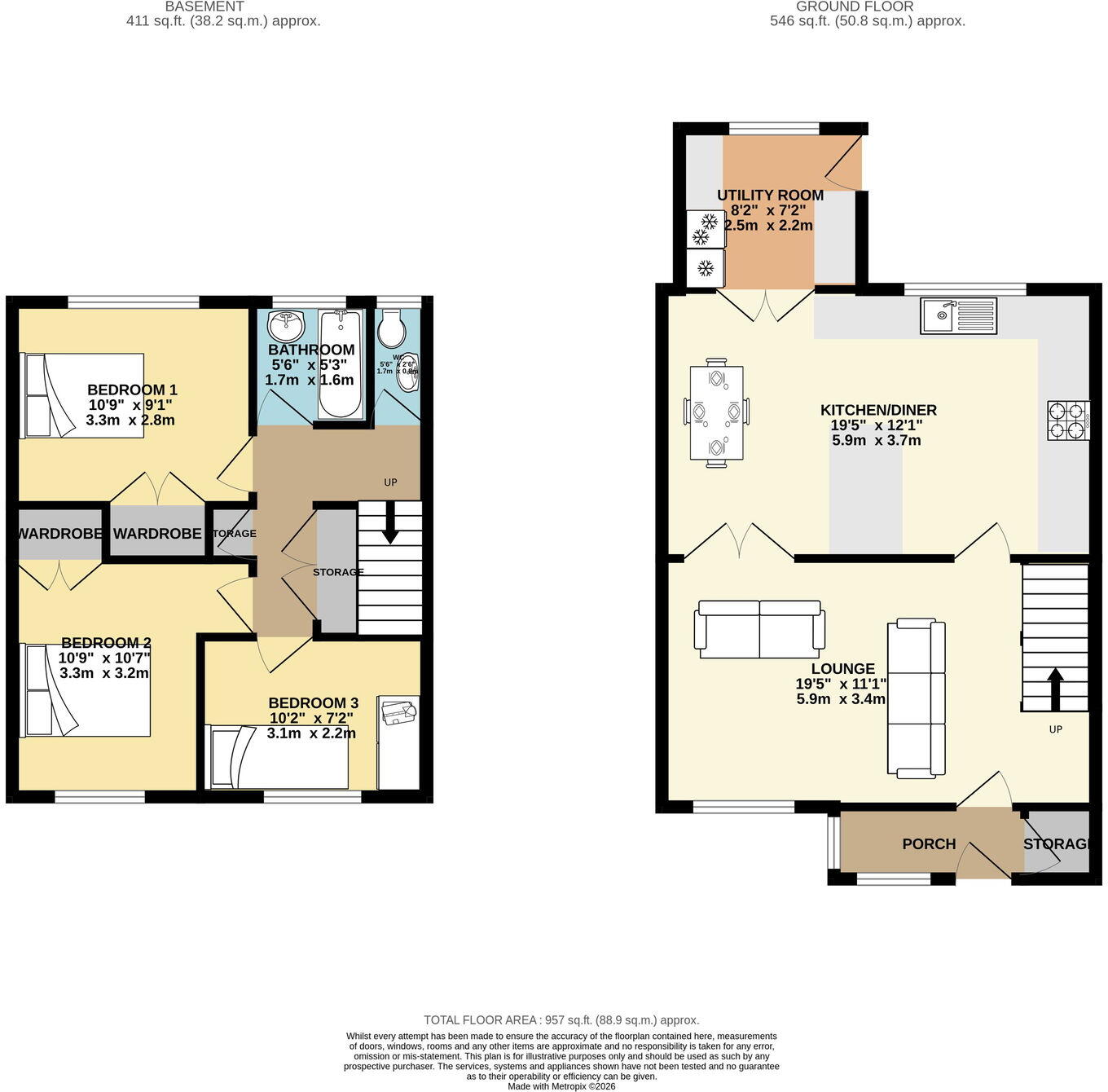 Steeple Close, Plymstock, Plymouth floorplan