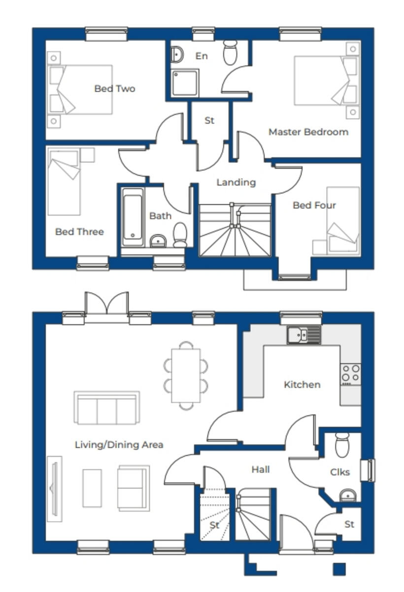 The Ivy, Meadow Rise, Bacton floorplan