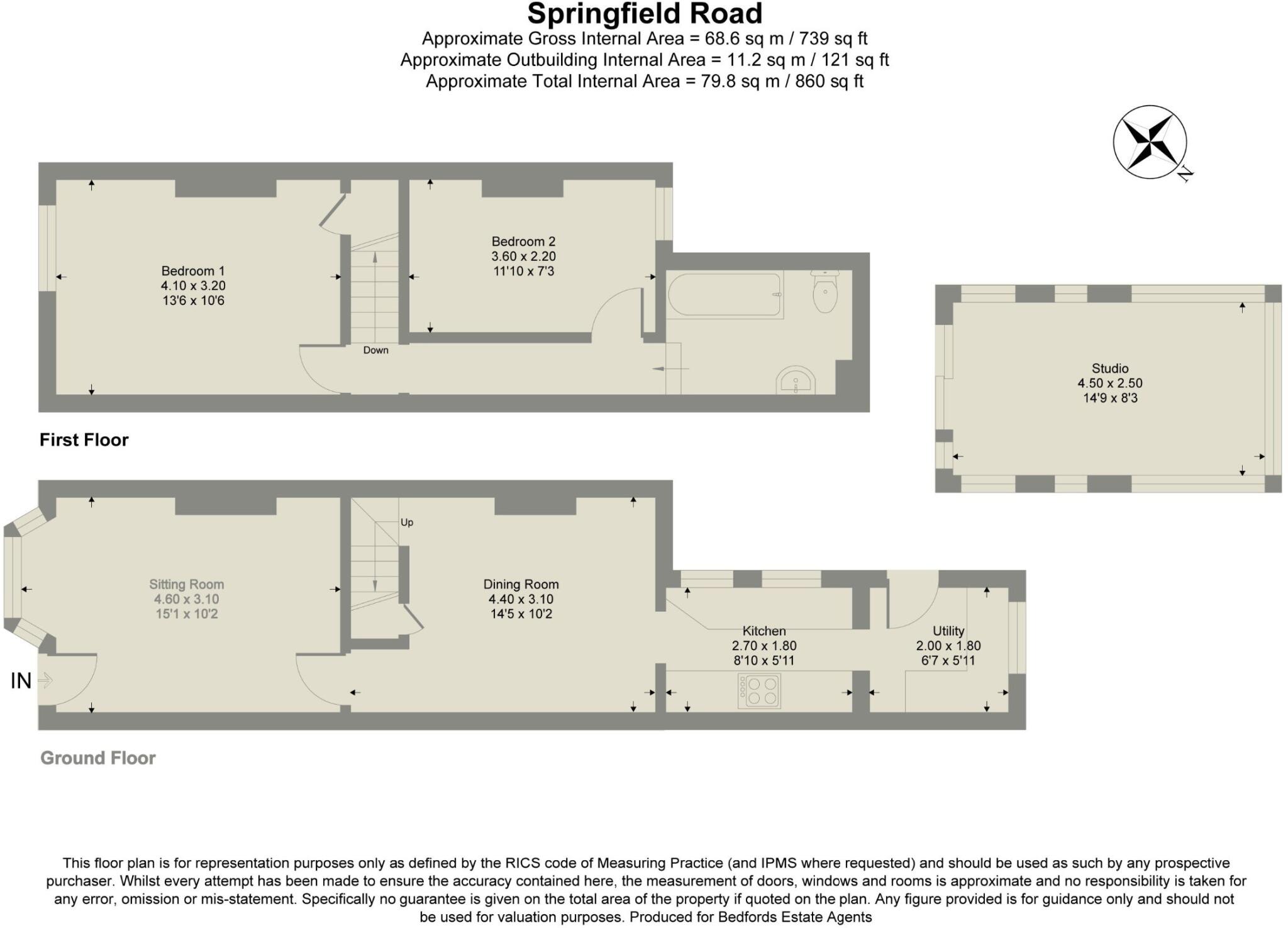 Springfield Road, Bury St. Edmunds floorplan