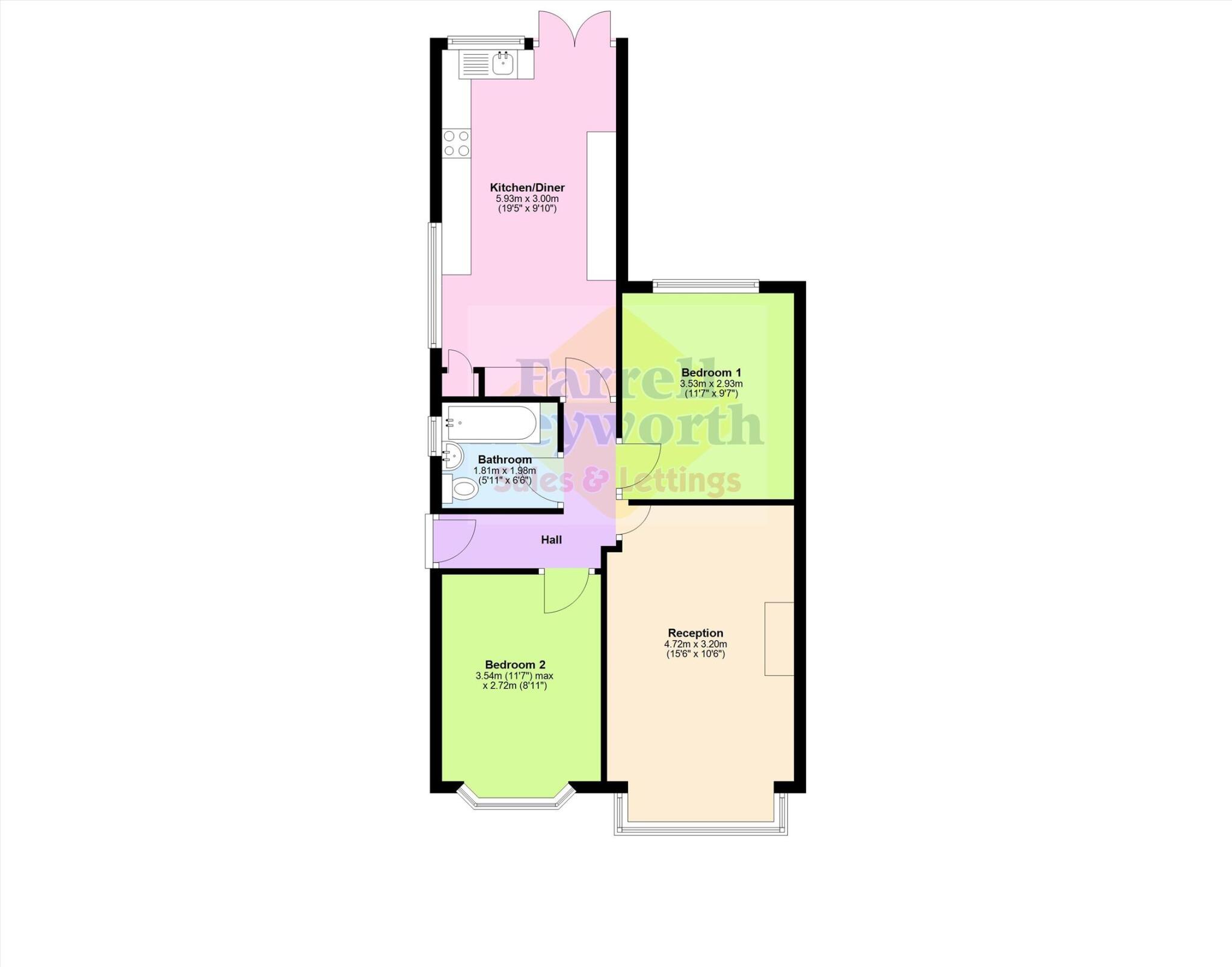 Leyland Road, Penwortham, Preston floorplan