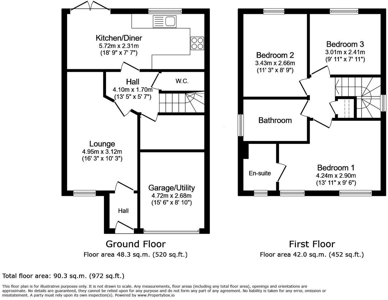 Raisbeck Close, Carlisle, Cumbria, CA3 0FN floorplan