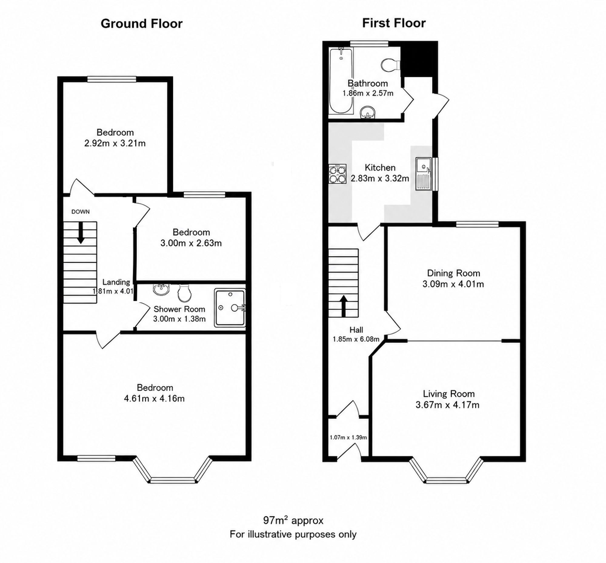 Roseberry Road, Bristol, BS5 floorplan