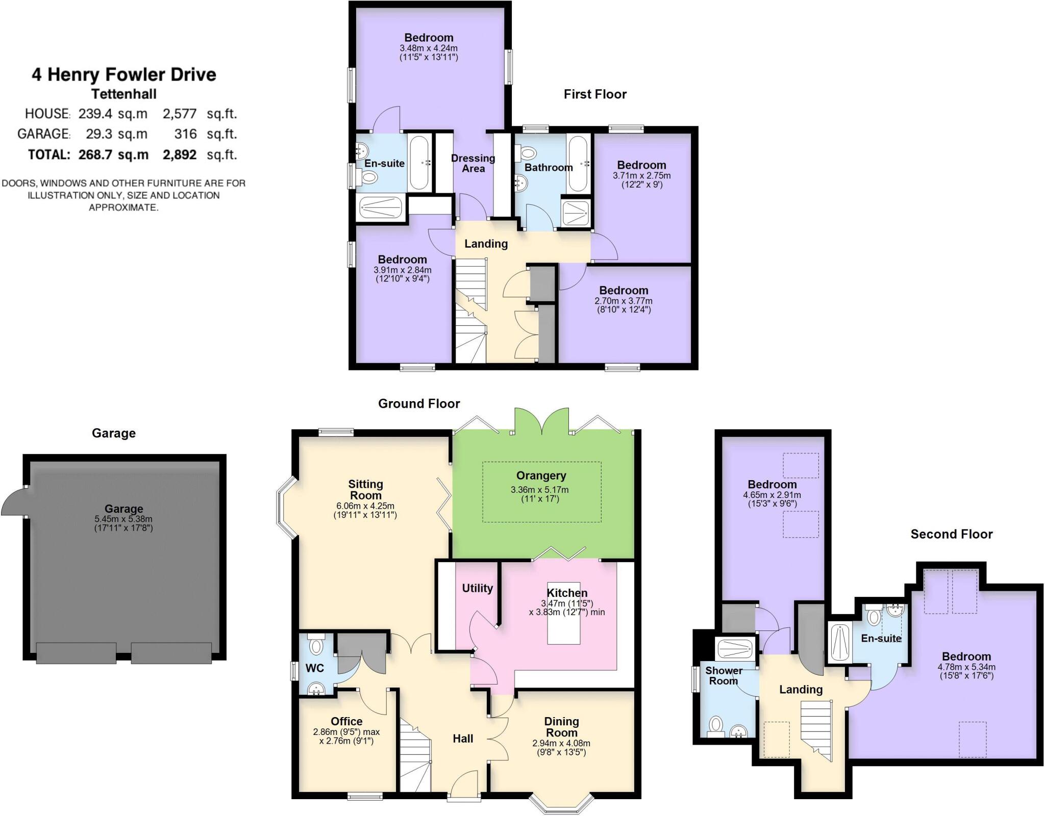 Henry Fowler Drive, Tettenhall, Wolverhampton floorplan