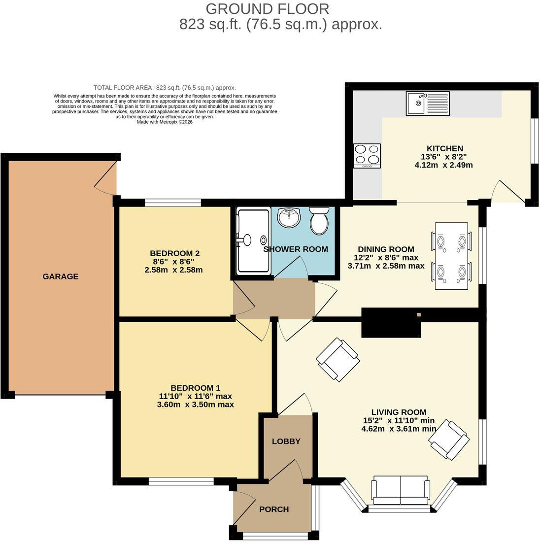 Kipling Avenue, High Harrington, Workington, CA14 floorplan