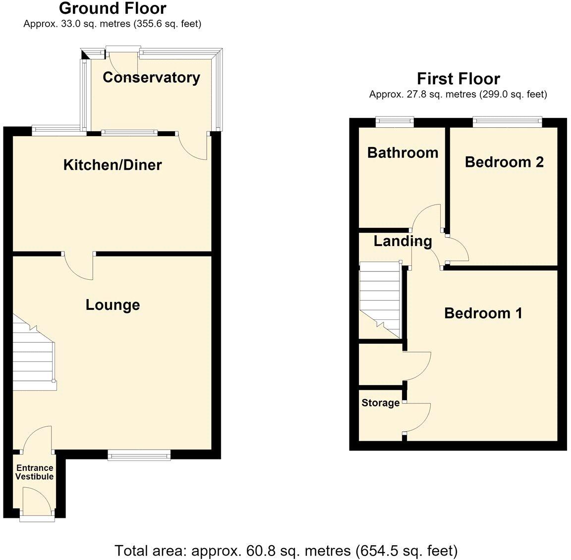 Croxton Avenue, Rochdale, Greater Manchester, OL16 floorplan