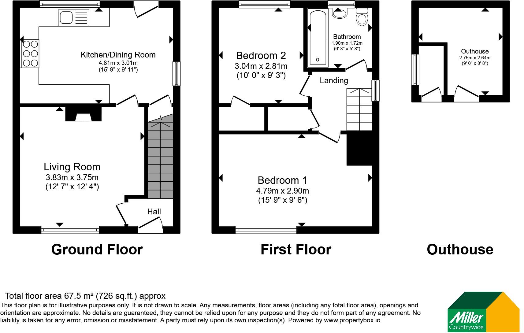 Mayfield Road, Port Isaac, Cornwall, PL29 floorplan