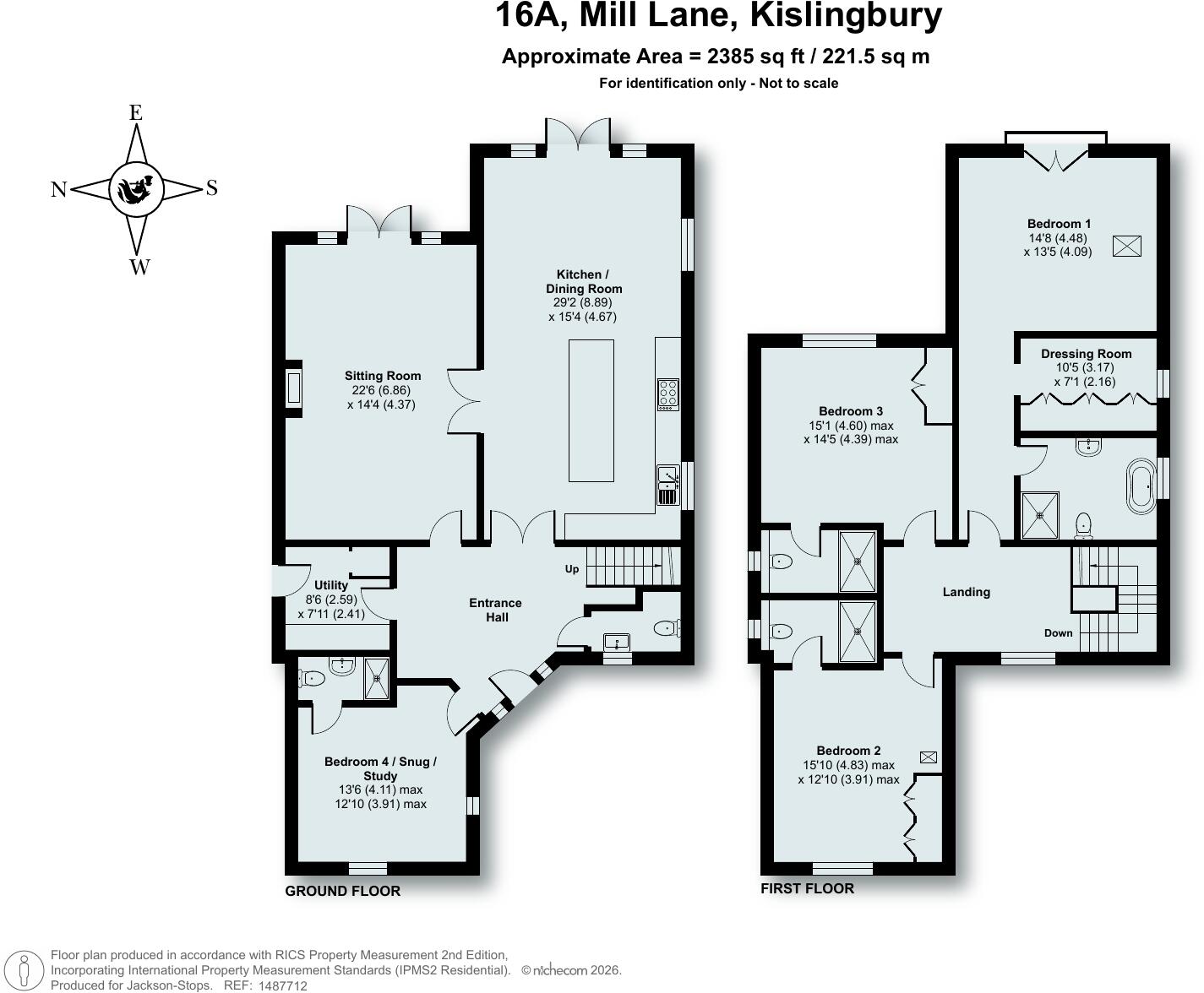 Mill Lane, Kislingbury, Northampton, Northamptonshire, NN7 floorplan