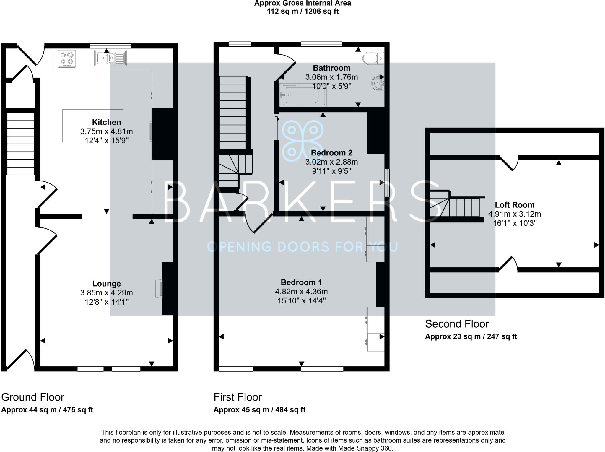 Birkhead Street, Heckmondwike floorplan