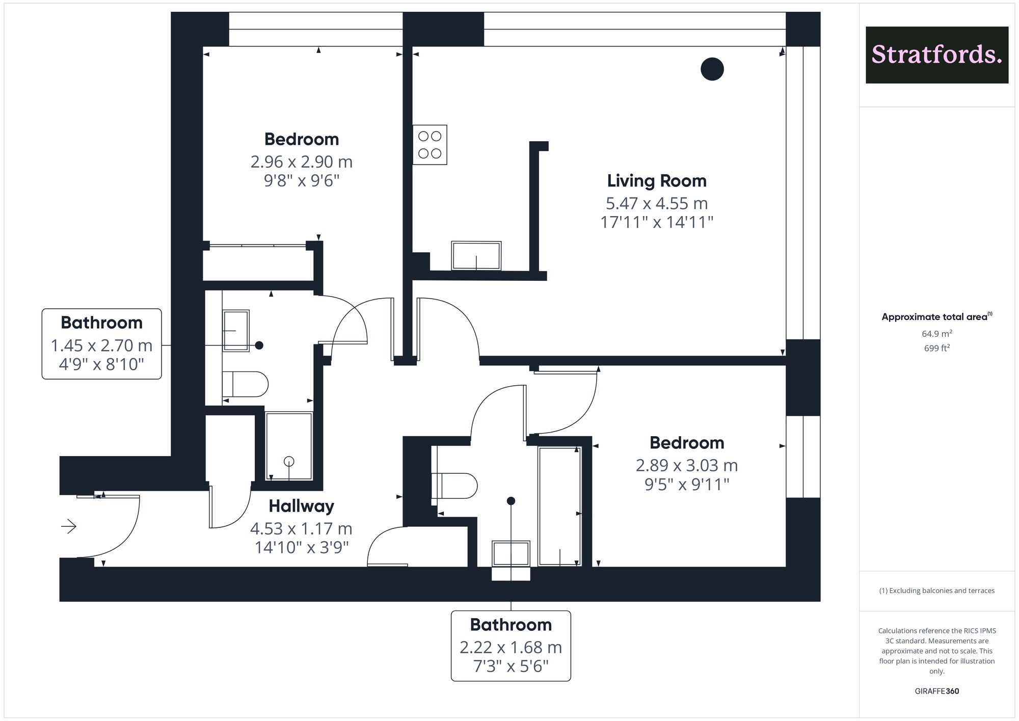 Witan Gate, Milton Keynes, MK9 floorplan