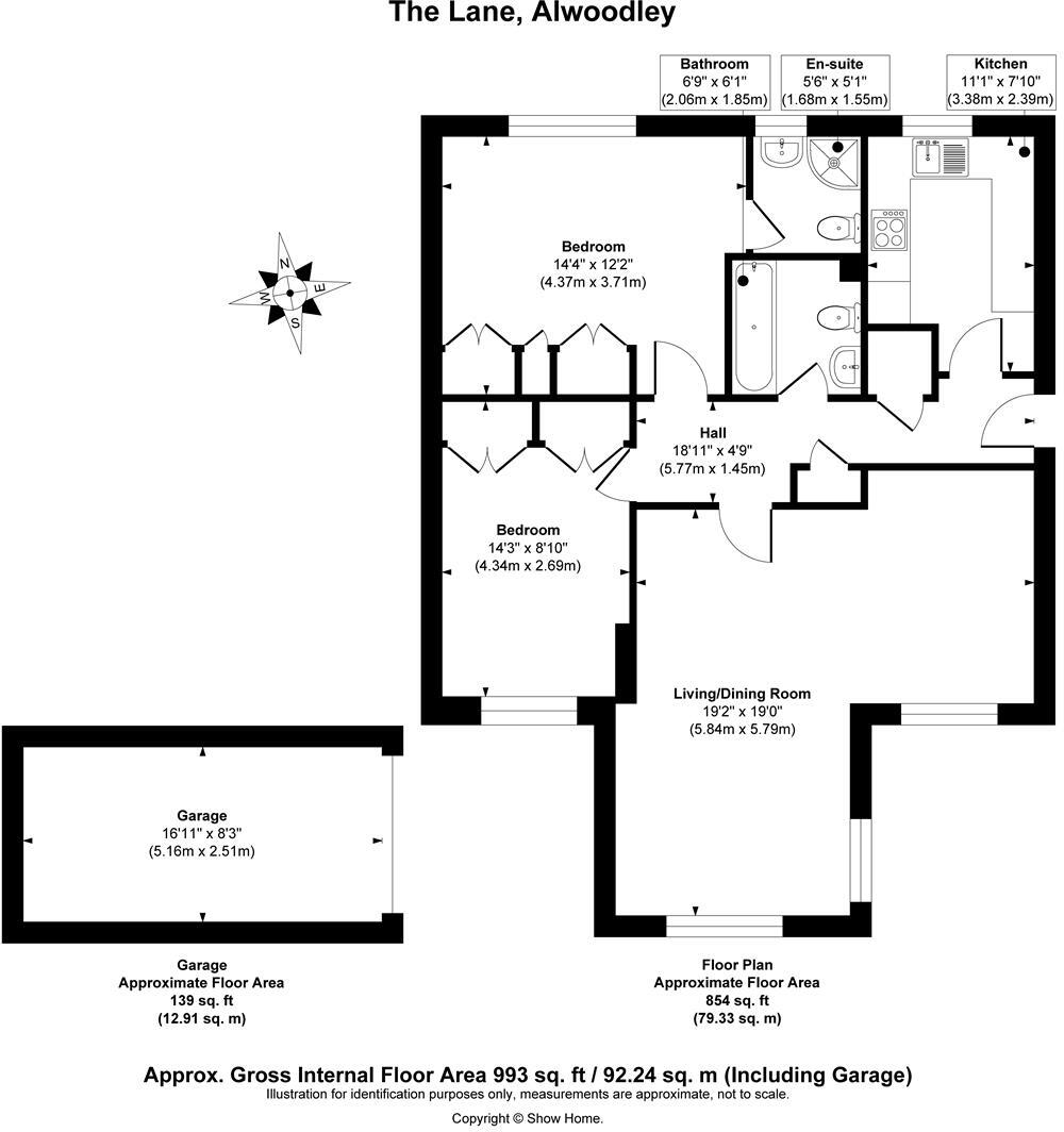 The Lane, Alwoodley floorplan