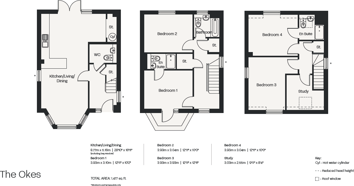 Grain Walk, Cambridge, Cambridgeshire, CB1 floorplan