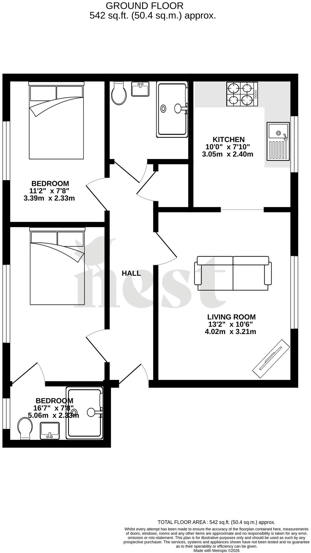 Montacute Road, Houndstone, Yeovil, Somerset floorplan