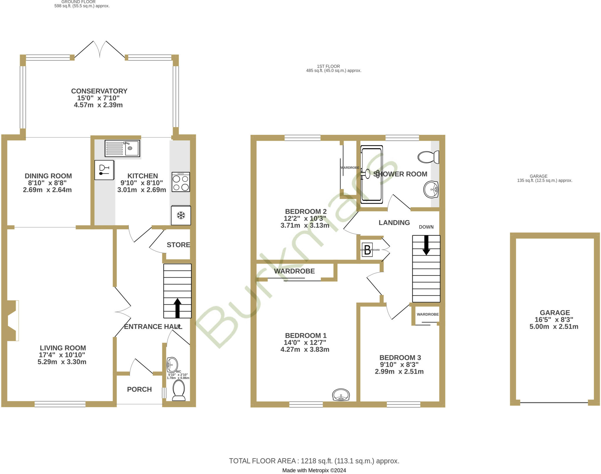 Courtenay Place, Lymington, Hampshire, SO41 floorplan