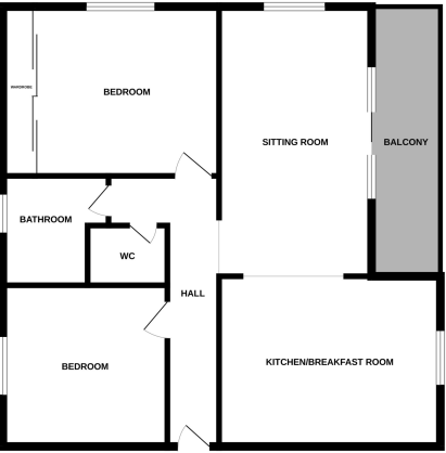 Wolsey Gardens, Felixstowe floorplan