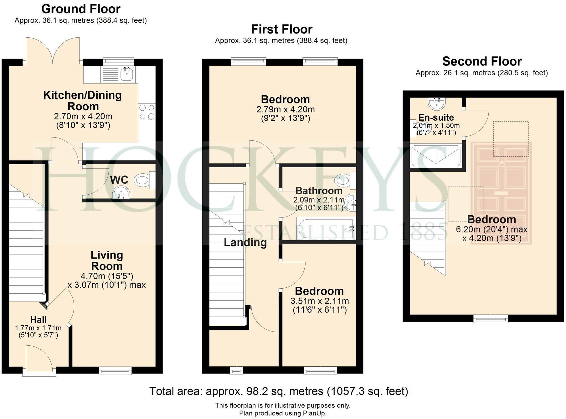 Mirabelle Close, Ely, CB6 floorplan
