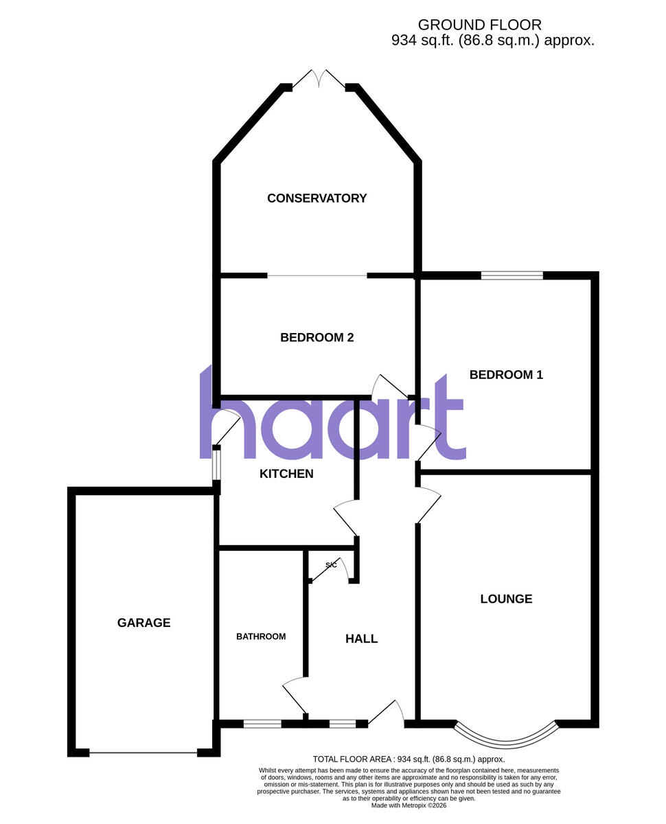 Mill Lane, Skellow, Doncaster floorplan