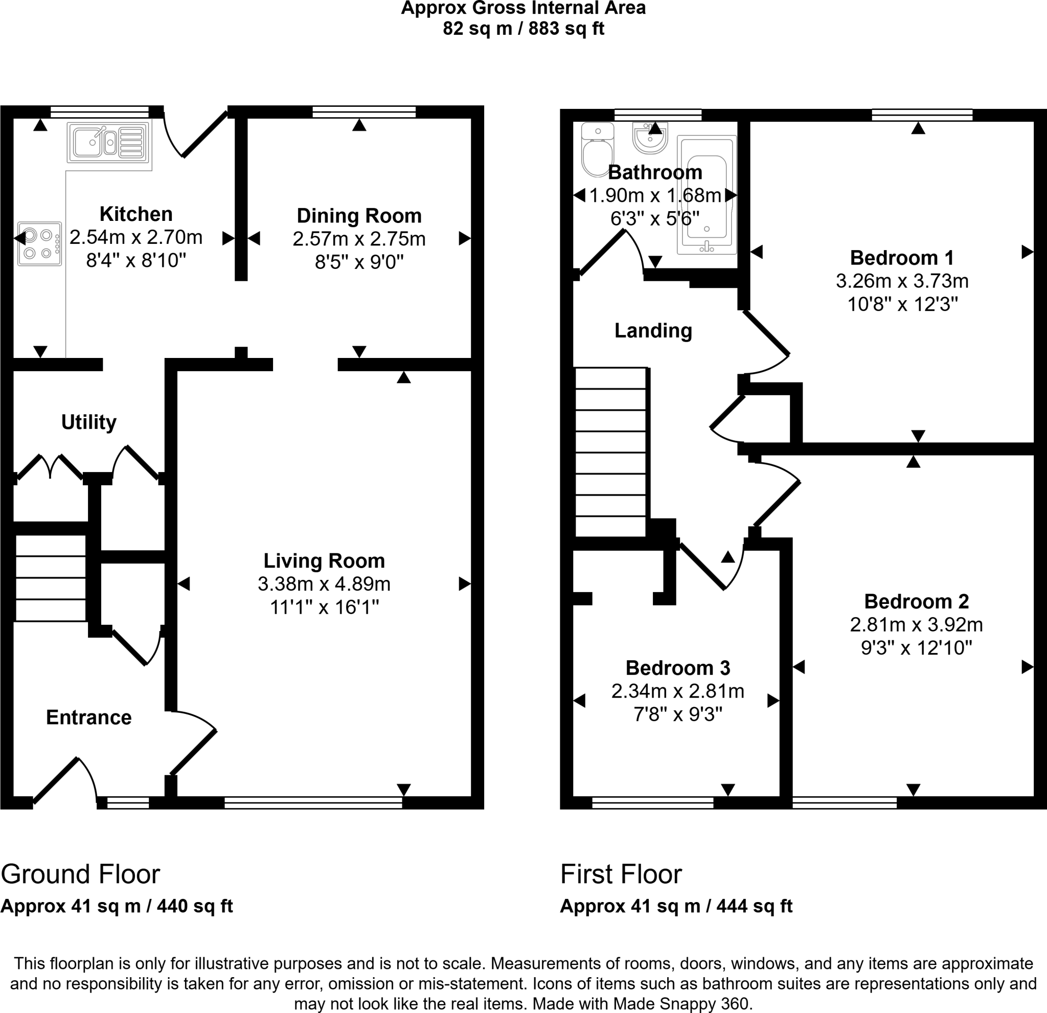12 Beech Way, Girvan, South Ayrshire KA26 0BX floorplan