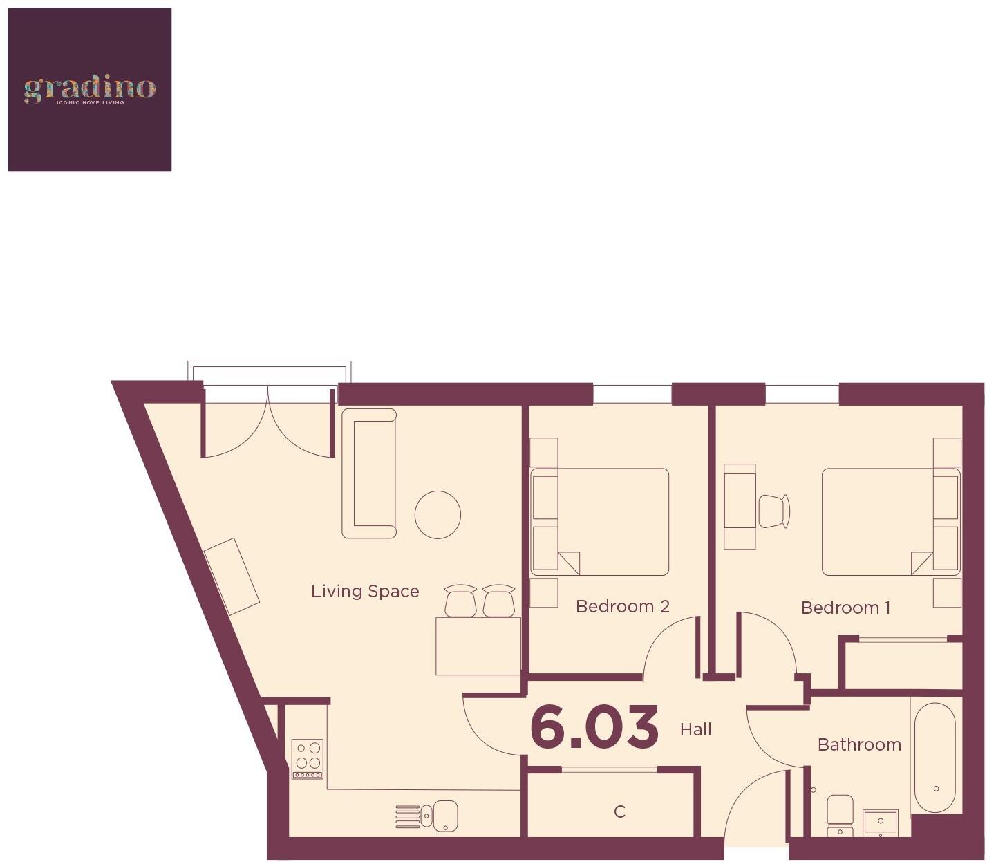 119 Davigdor Road, Hove, East Sussex, BN3 floorplan