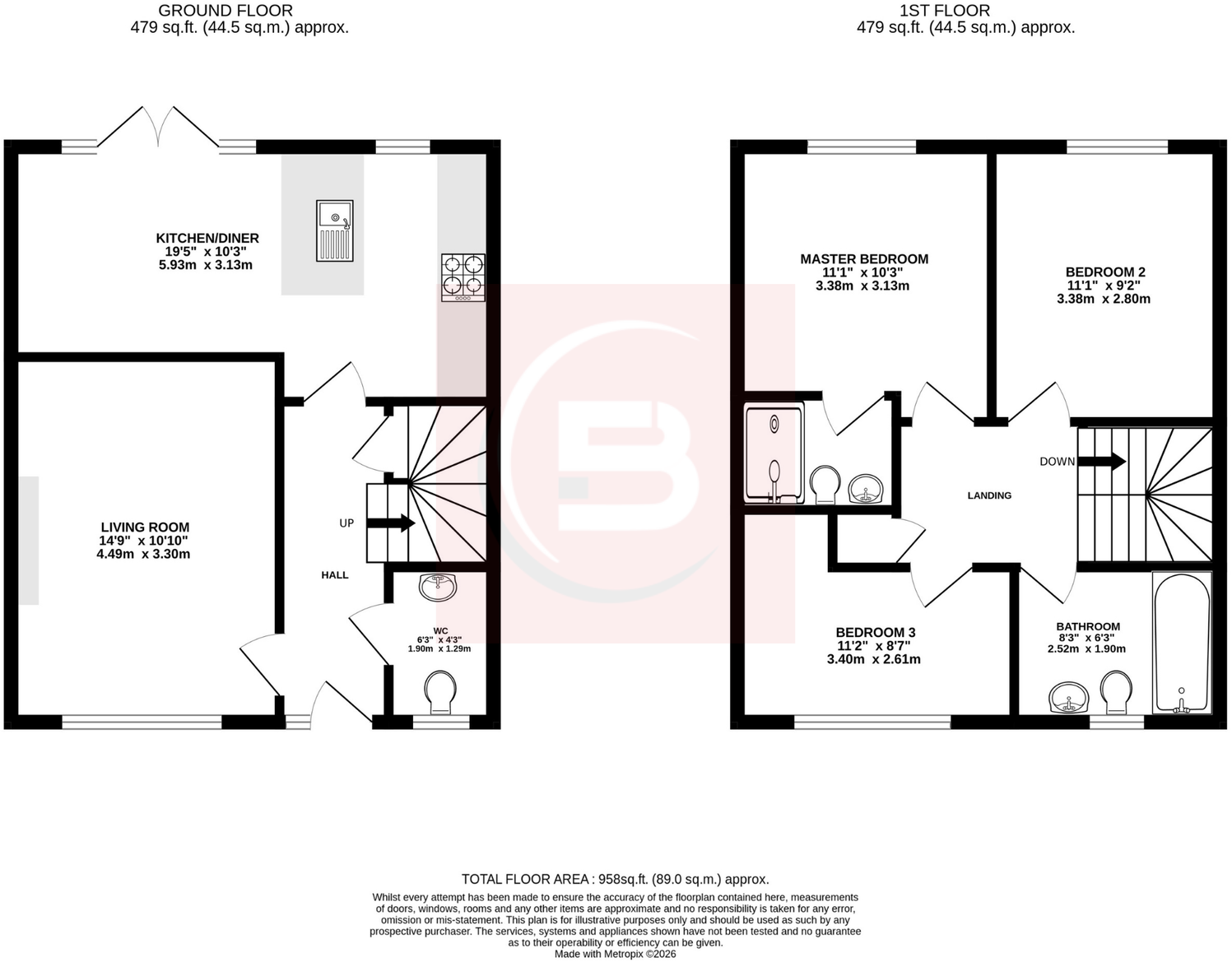 Crestwood Close, Northampton, NN3 8NR floorplan